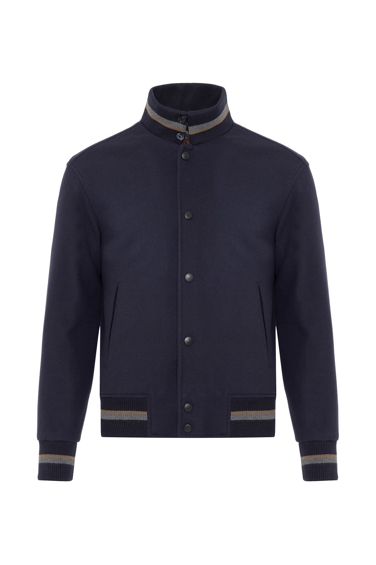 Andrea Nicolotti Lacivert Ribanalı Mont M24-2