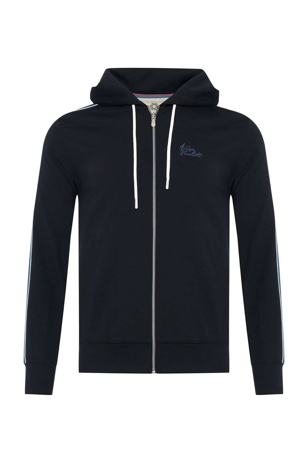 Andrea Nicolotti Lacivert Kapüşonlu Eşofman Takımı E-83