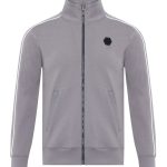 Pamuk Karışımlı Regular Fit Gri Şeritli Erkek Eşofman Takımı